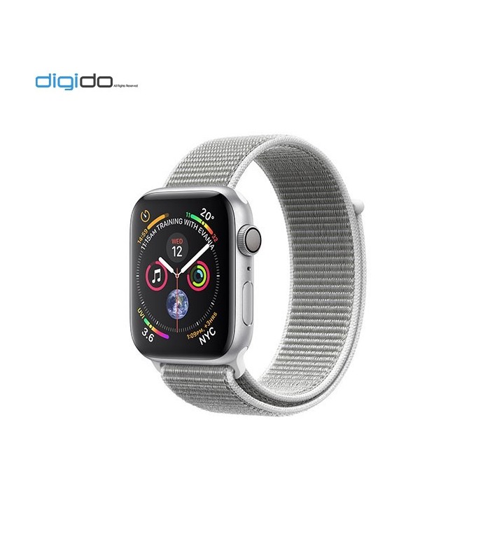 silver aluminum seashell sport loop